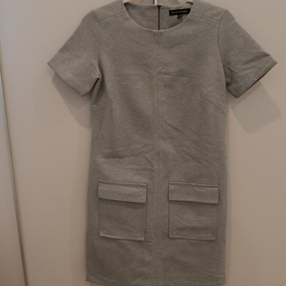 Banana Republic Ponte Pocket Shift Dress - Picture 3 of 5